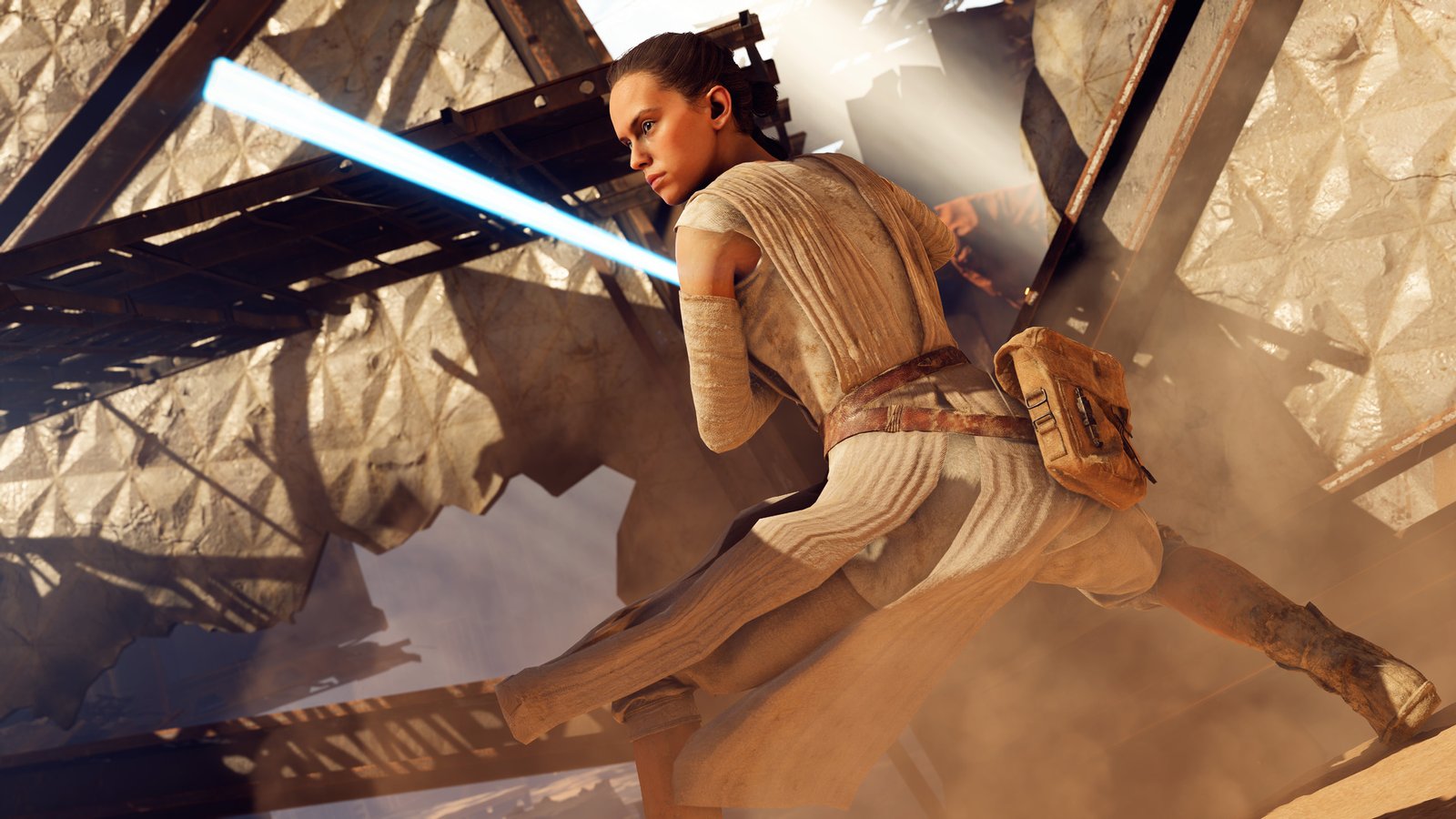 Rey Star Wars Battlefront 2 8k Wallpaper