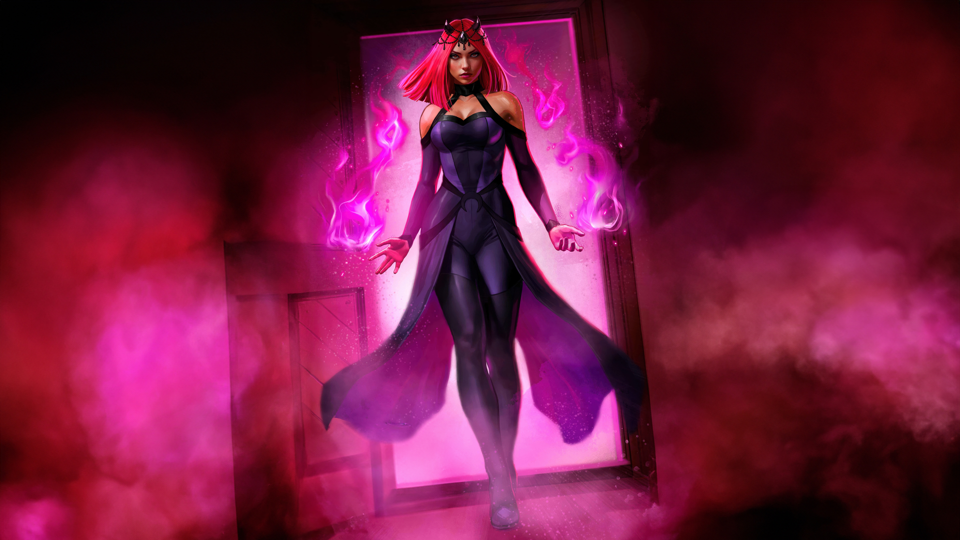 Scarlet Witch The Unstoppable Wallpaper