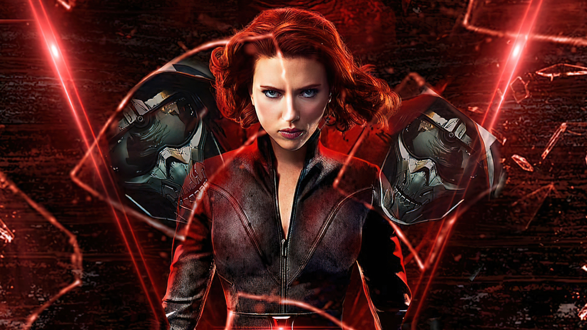 Scarlett Johansson Black Widow Poster 4k Wallpaper