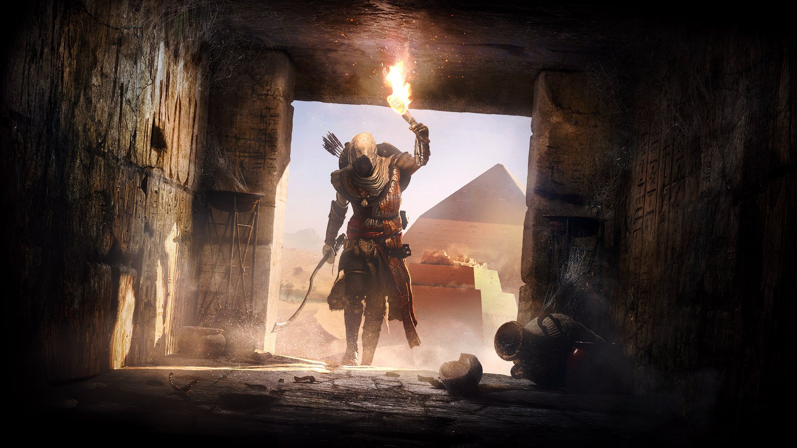 Secrets Of The First Pyramids Assassins Creed Origins Wallpaper