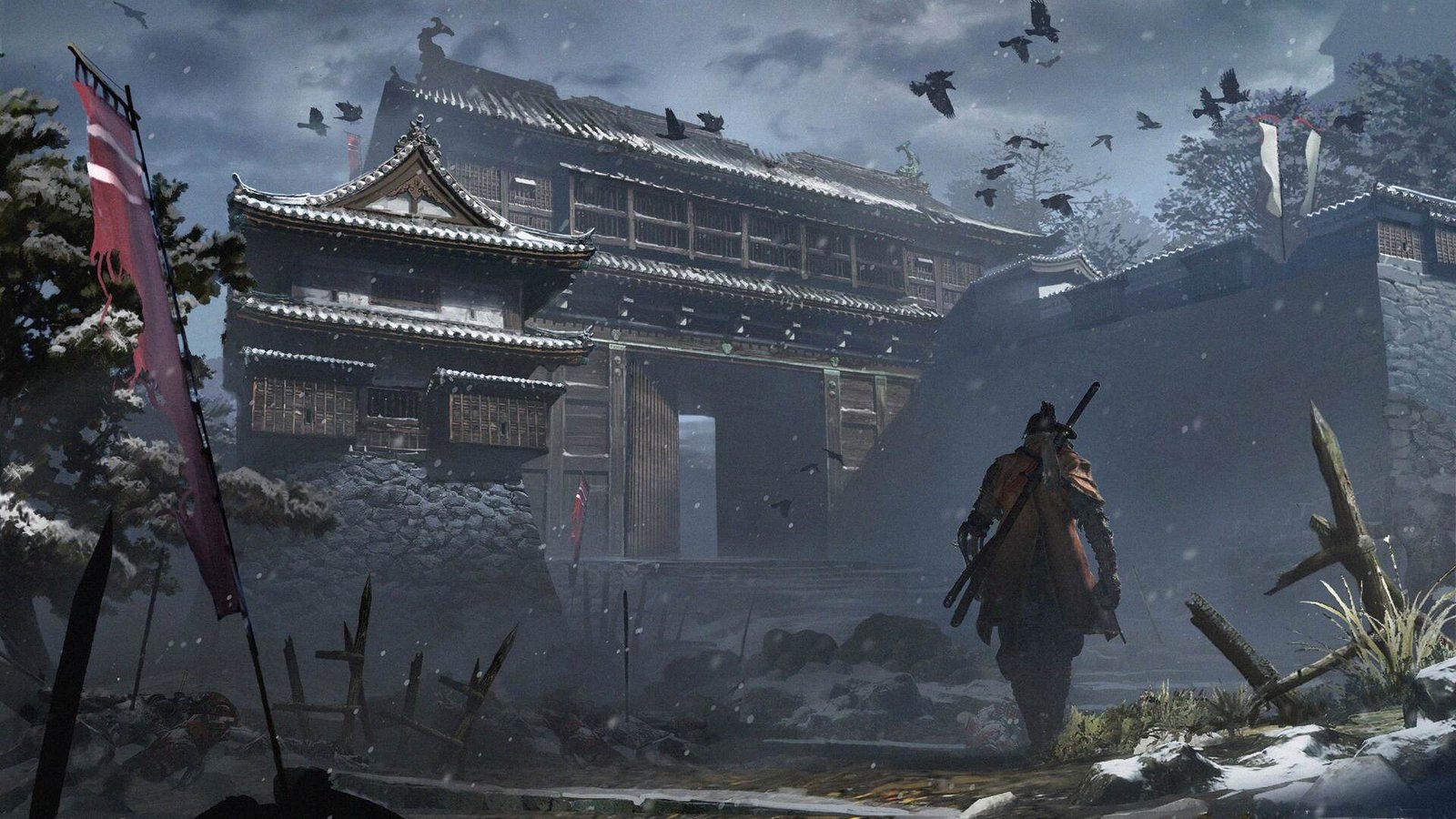 Sekiro Shadows Die Twice Game Official Artwork 5k Wallpaper