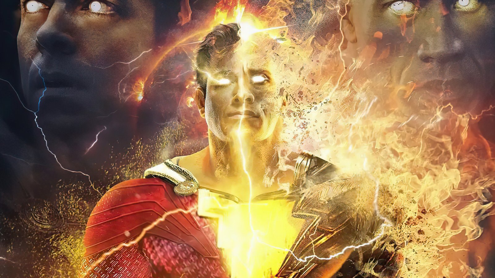 Shazam And Black Adam Wallpaper