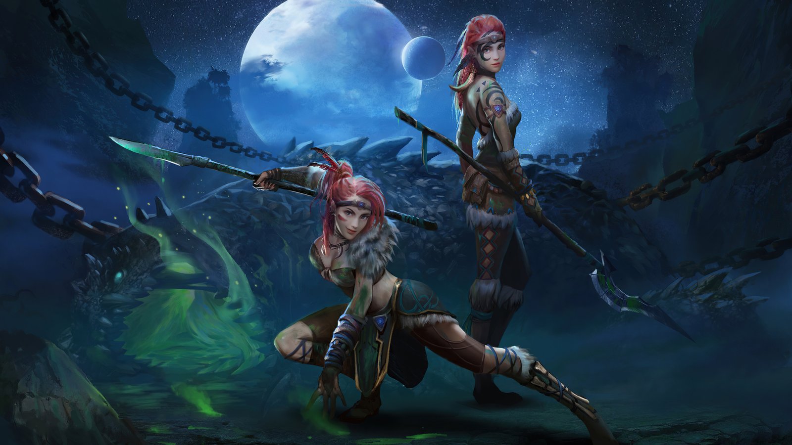 Sister Warriors Wallpaper