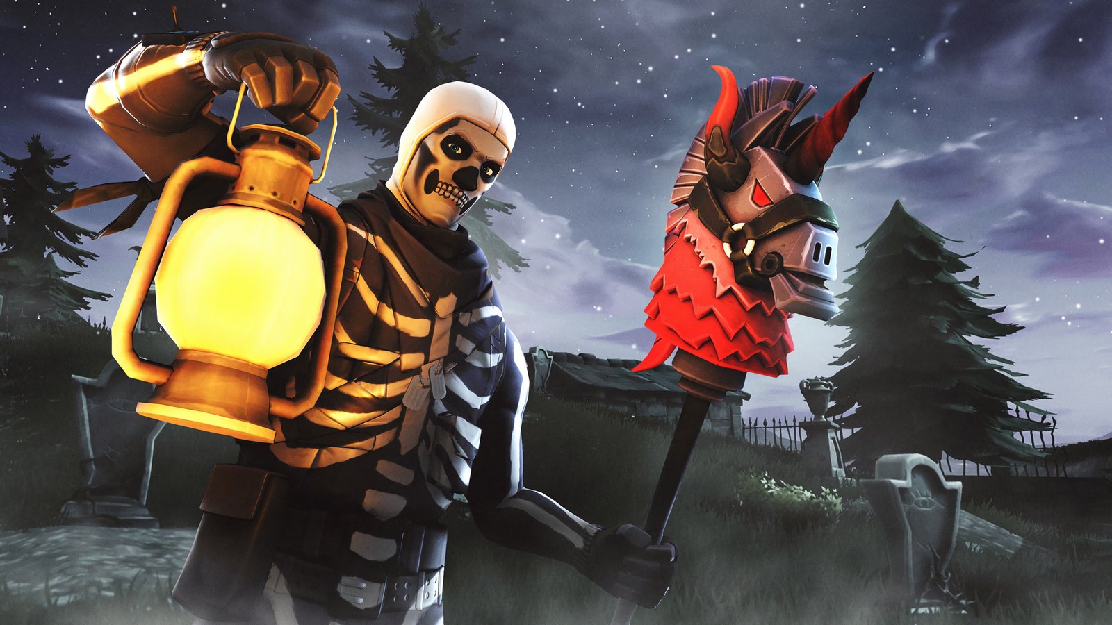 Skull Trooper Fortnite Season 6 4K Wallpaper