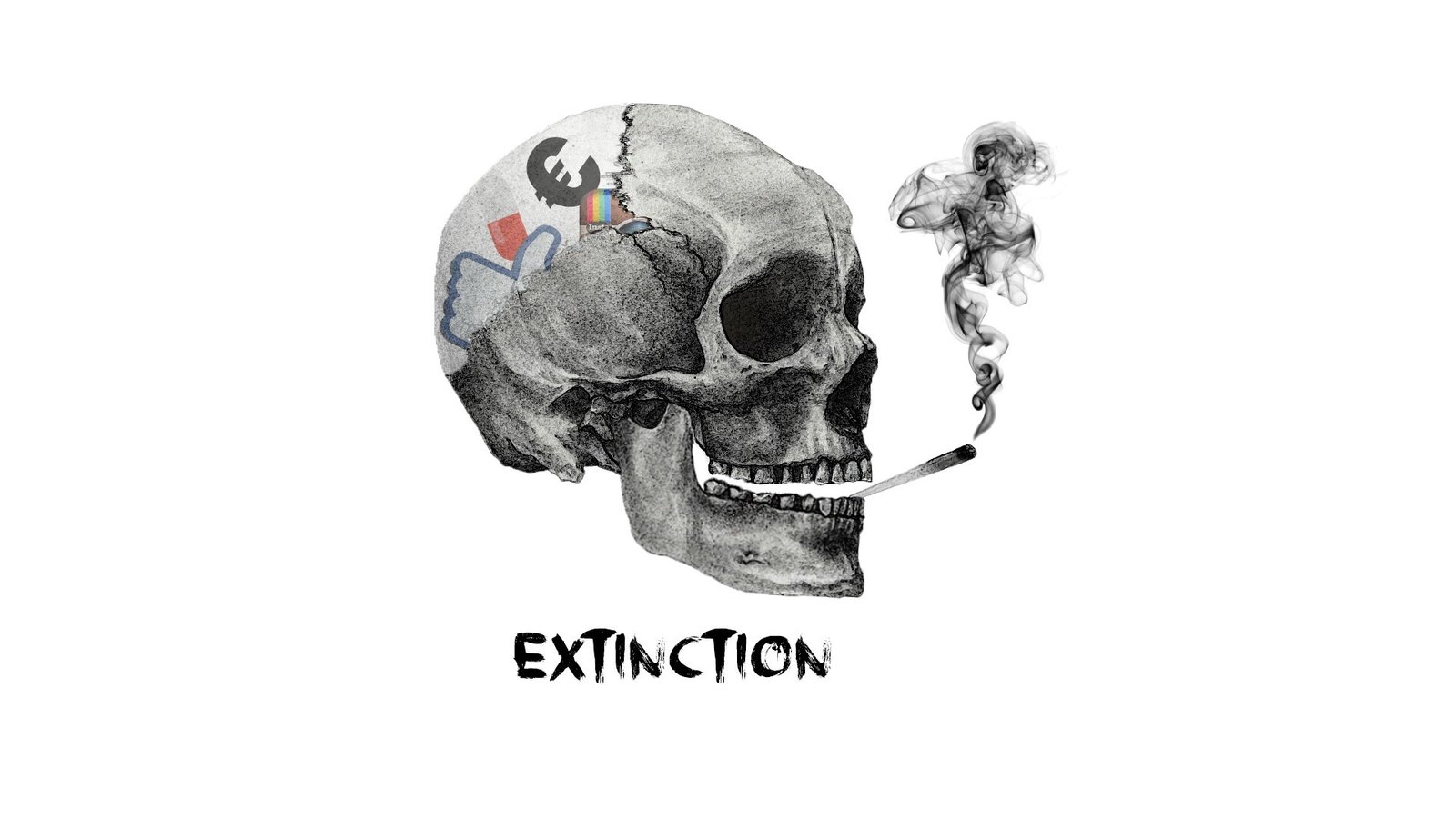 Social Network Extinction Wallpaper