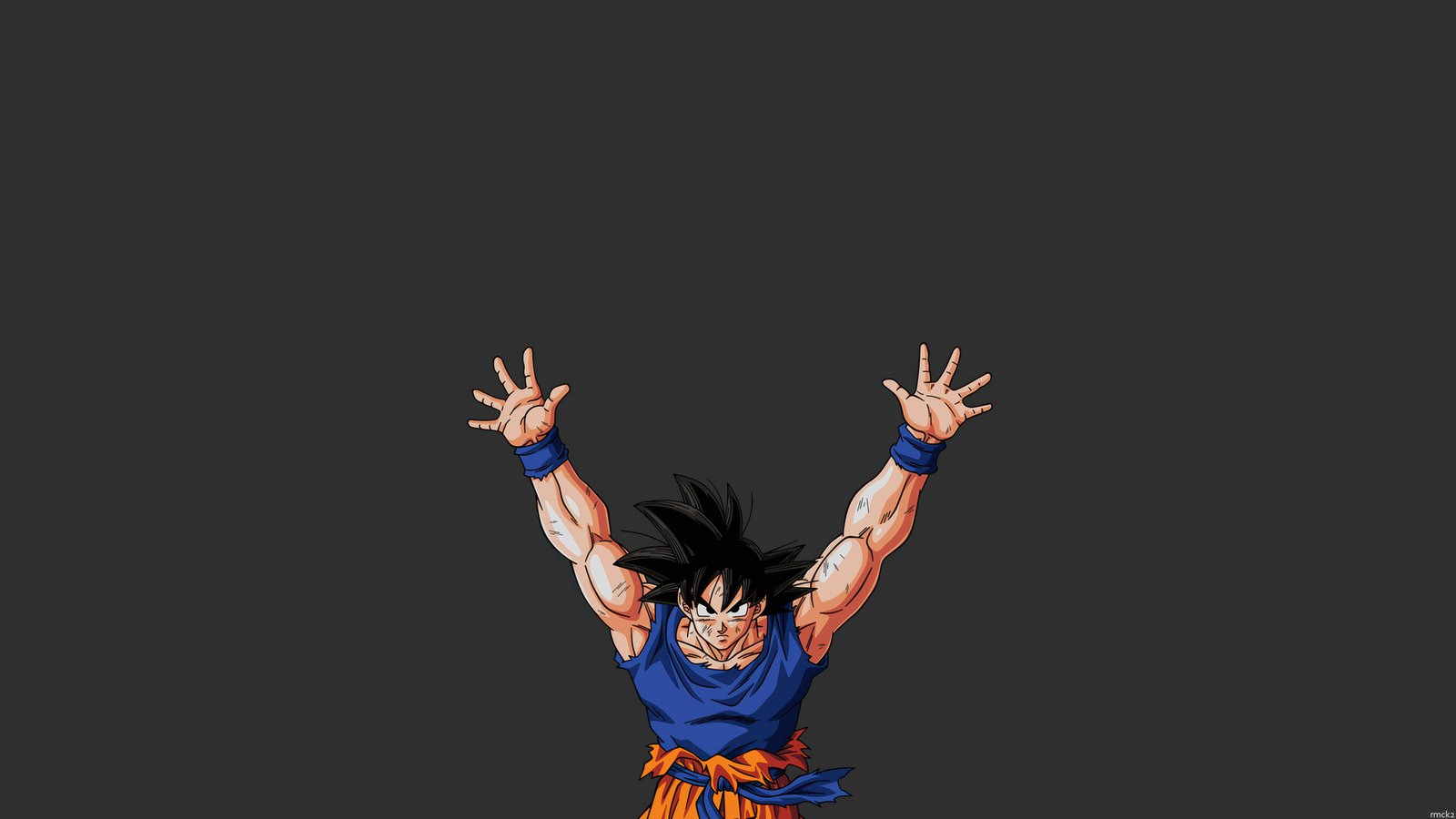 Son Goku Dragon Ball Z Minimal Wallpaper