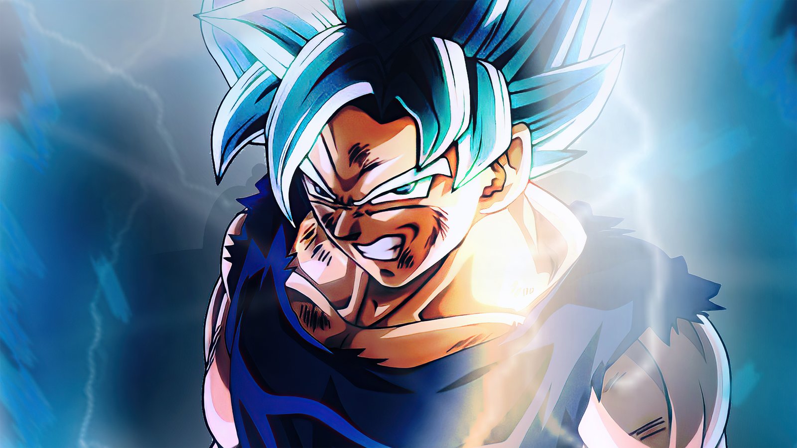 Son Goku Super Saiyan Blue 4k Wallpaper