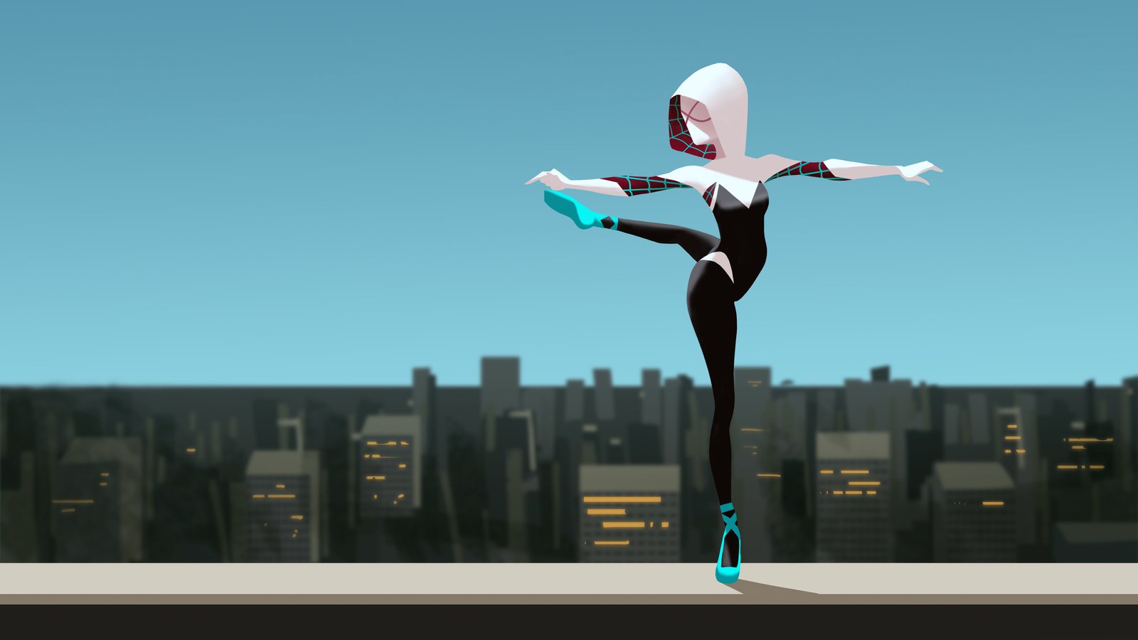 Spider Gwen Dancing 5k Wallpaper