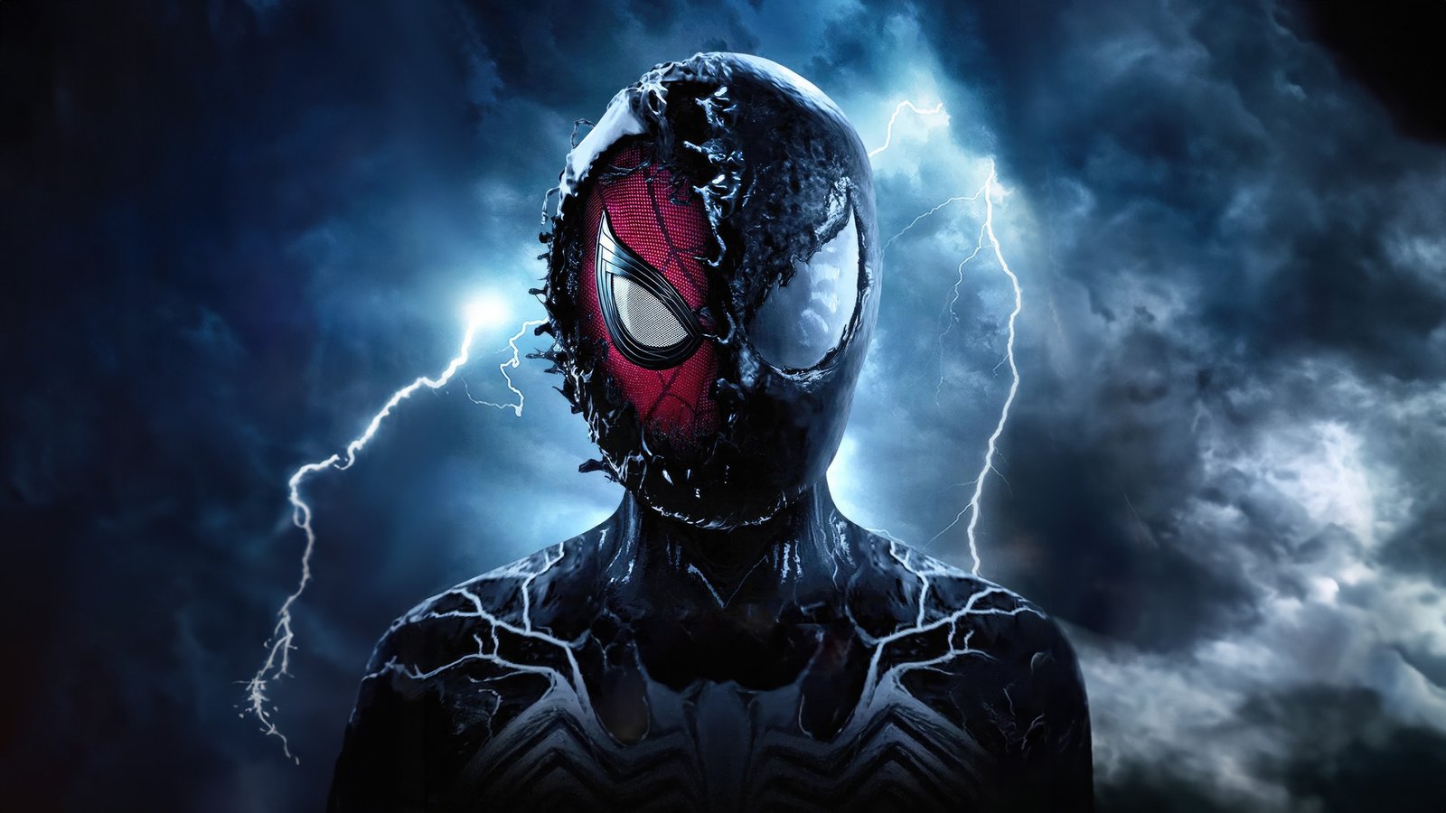 Spider Man Becomes Venom Wallpaper