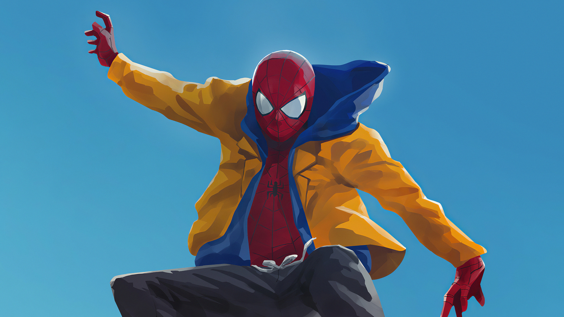 Spider Man Yellow Jacket Wallpaper