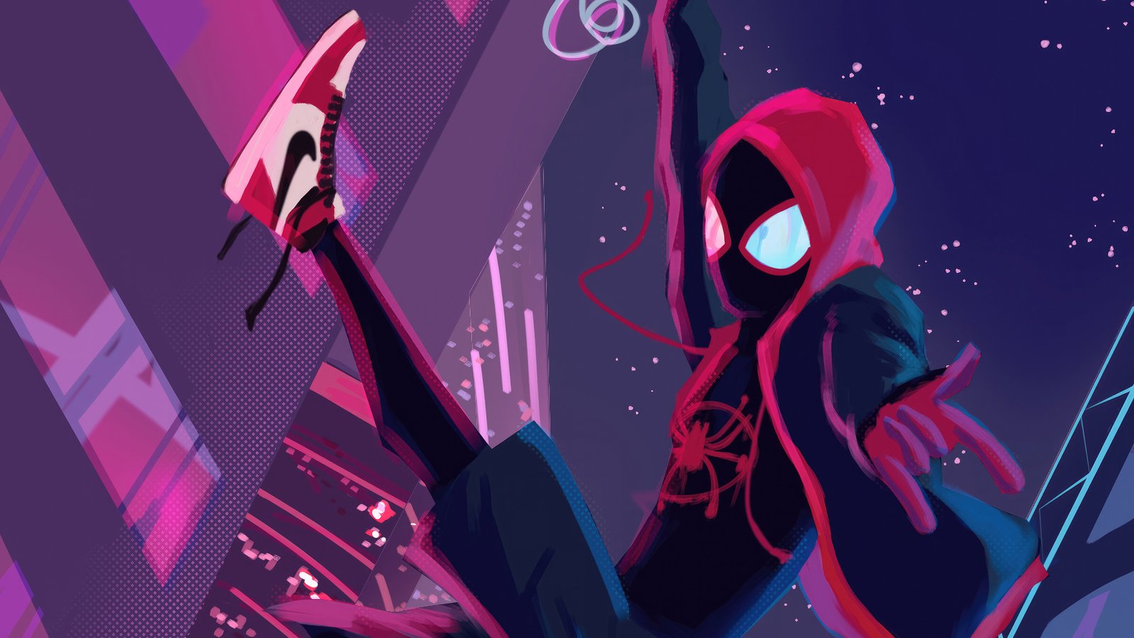 Spider Verse 5k 2023 Wallpaper