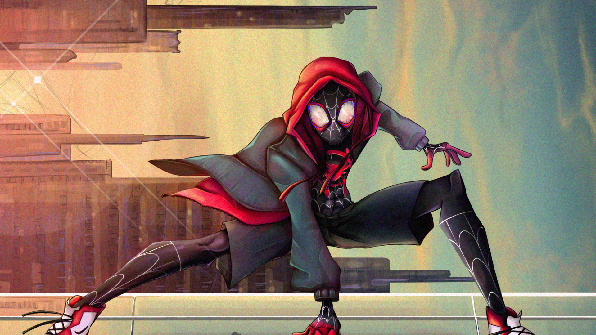 Spider Verse Alongside Wallpaper