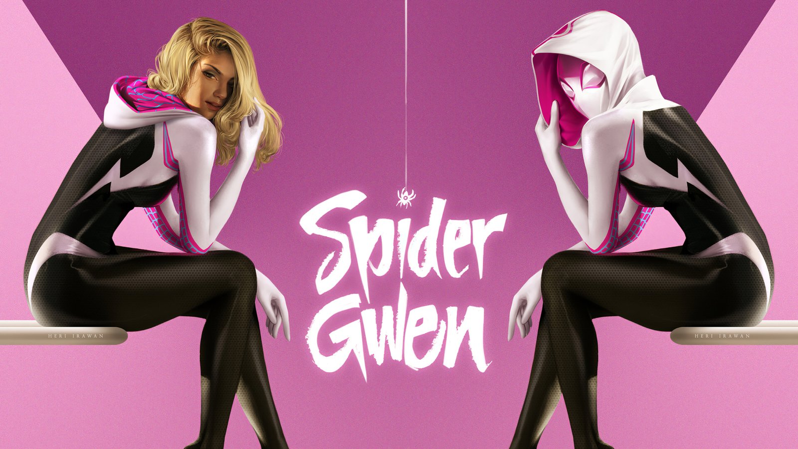 Spidergwen Artwork 4k Wallpaper