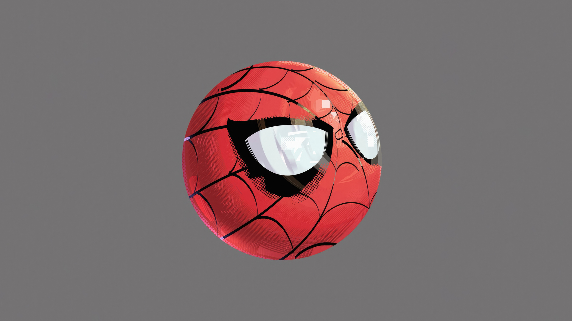 Spiderman Circle Doodle Minimal Wallpaper