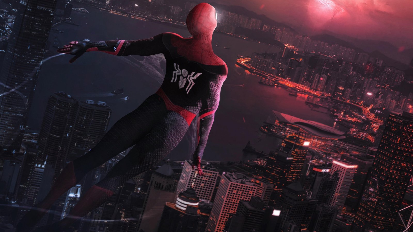 Spiderman Far Away 4k Wallpaper