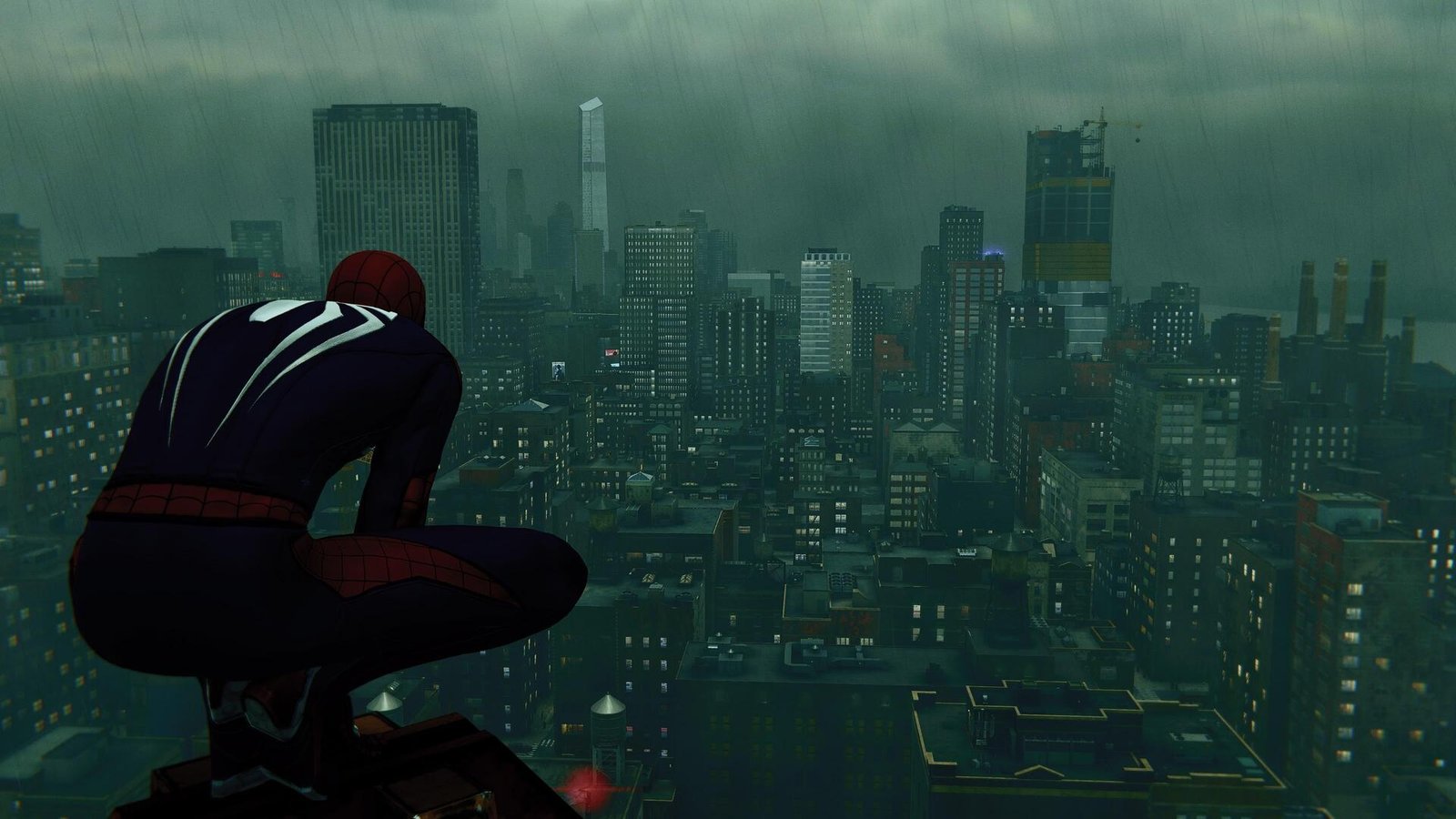 Spiderman In New York Wallpaper