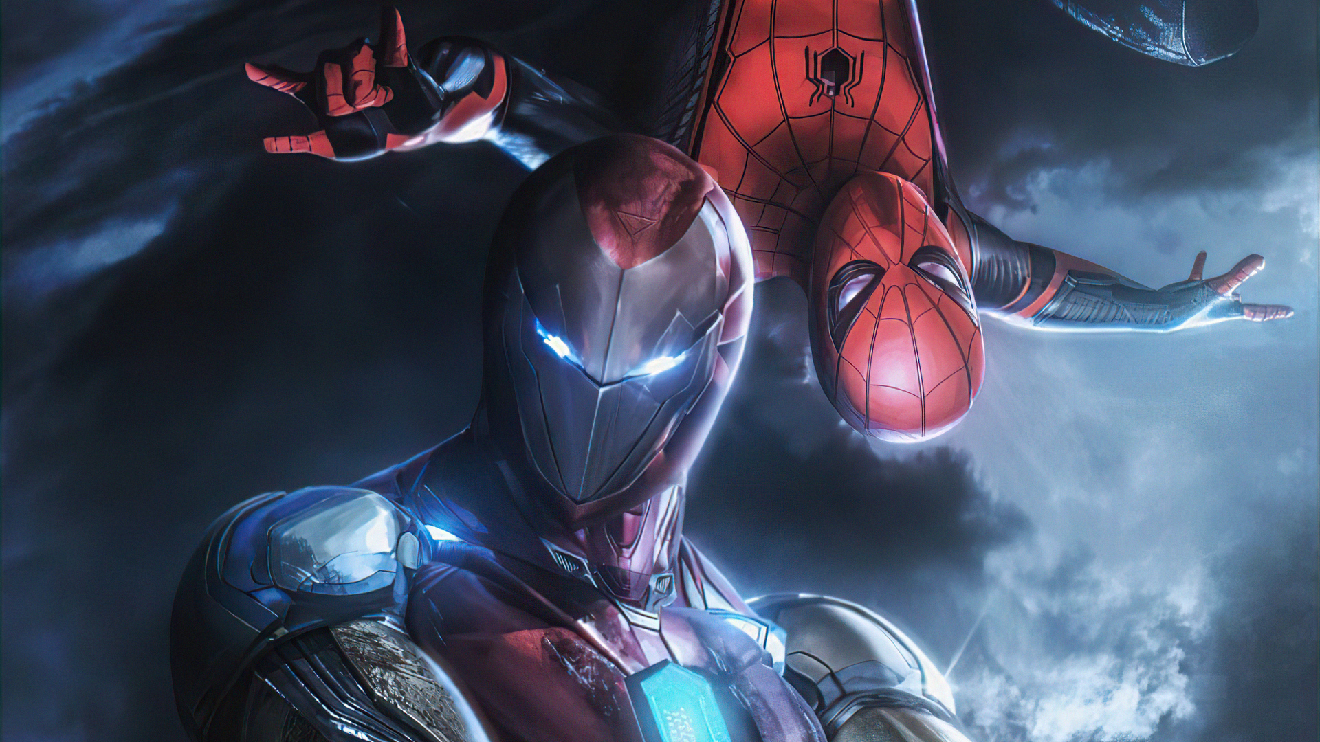 Spiderman Iron Man Mentor 4k Wallpaper