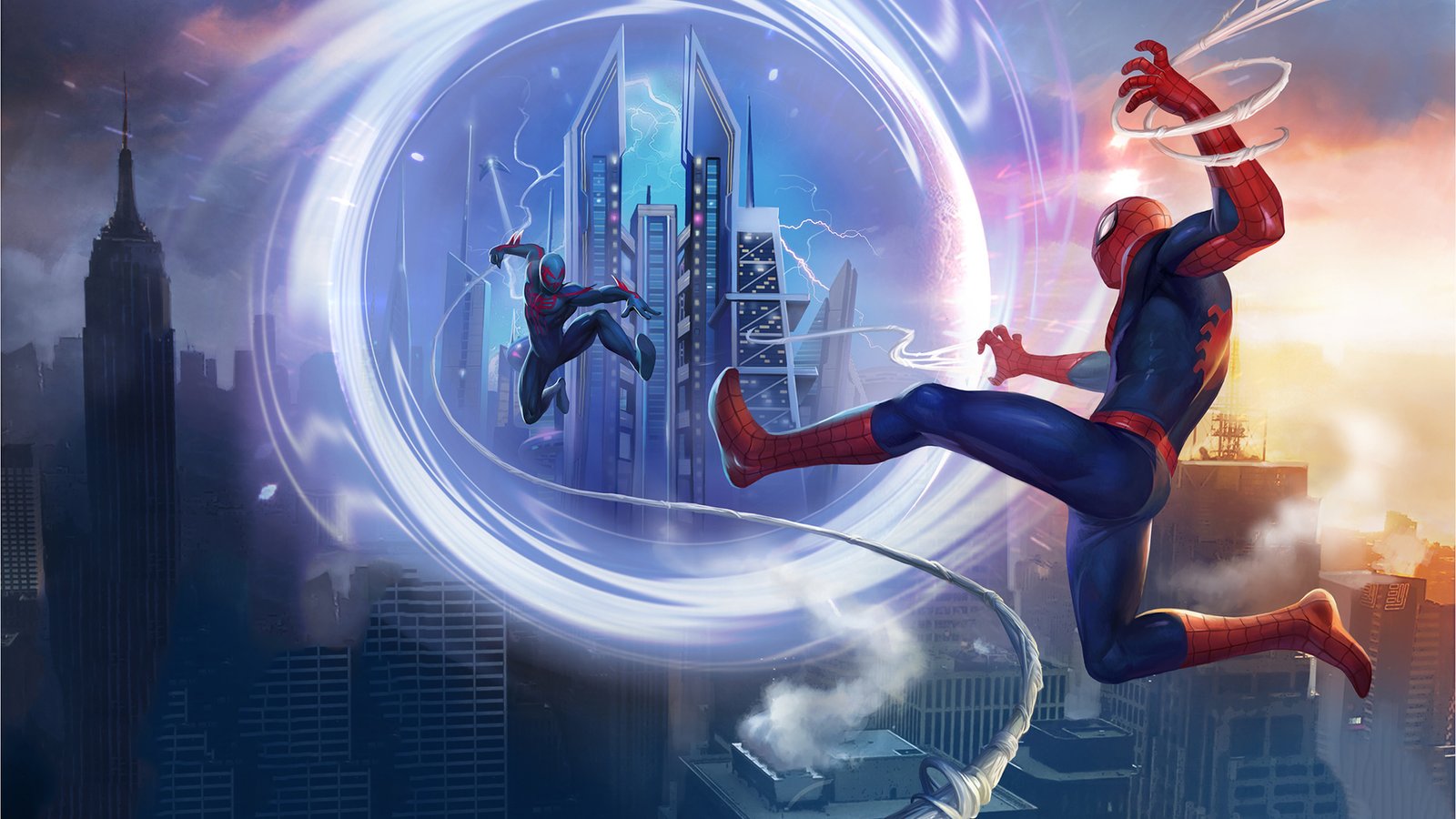 SpiderMan Unlimited IIlustration Wallpaper