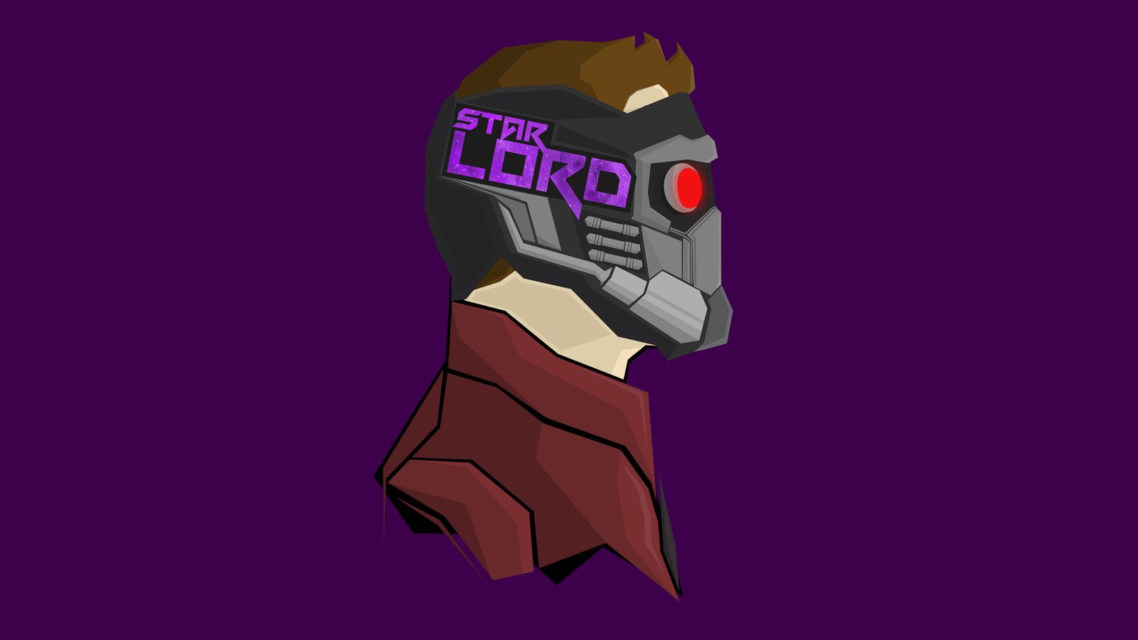 StarLord Pop Head Shot Wallpaper