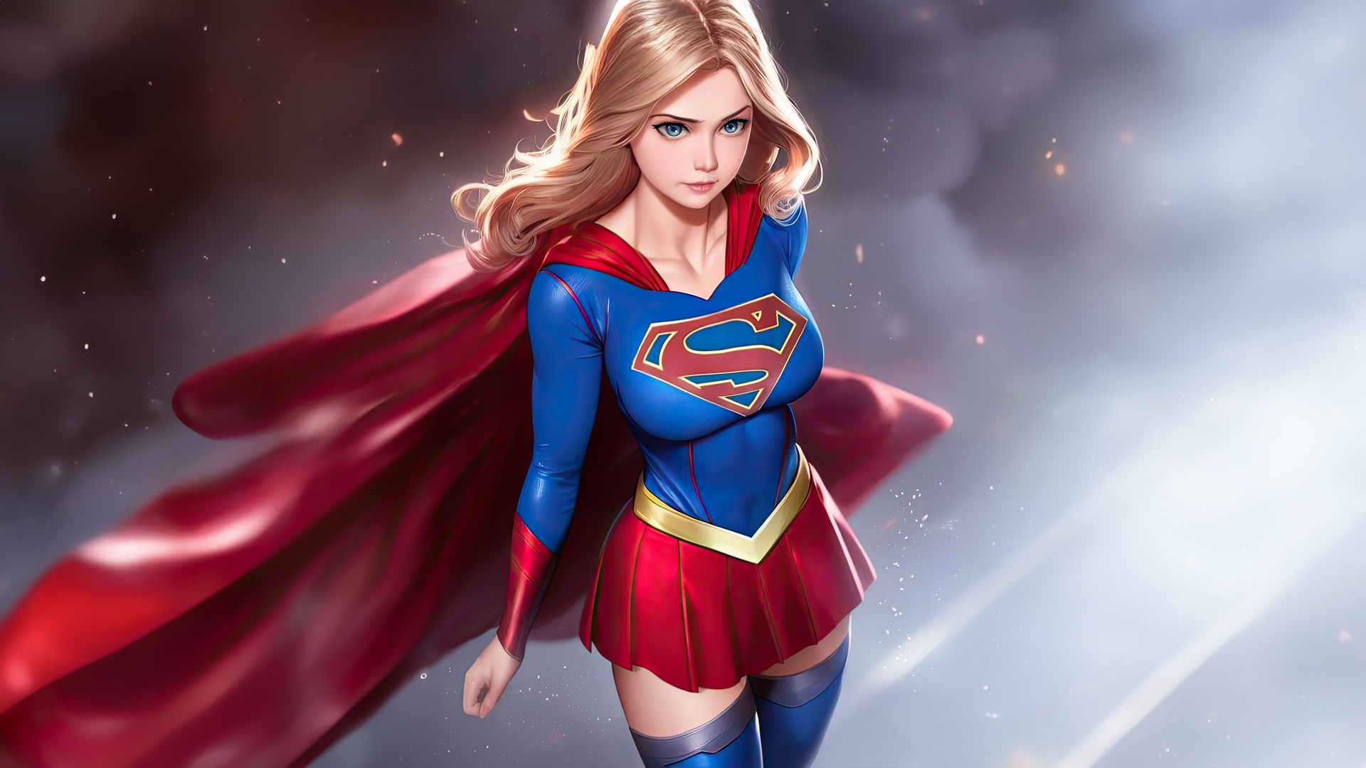 Supergirl Elusive Wallpaper