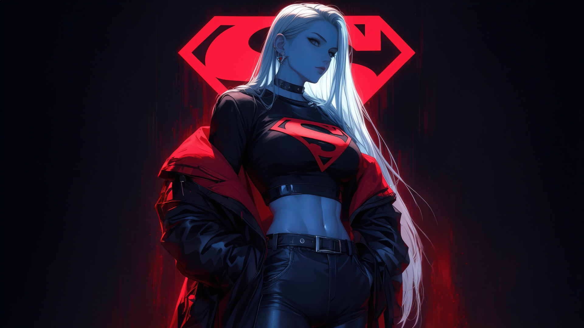 Supergirl Ethereal Warrior Wallpaper