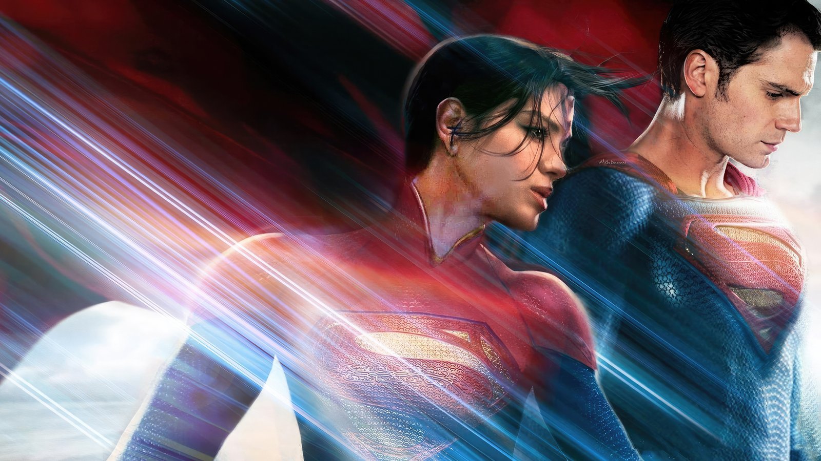 Superman And Supergirl 2023 Wallpaper