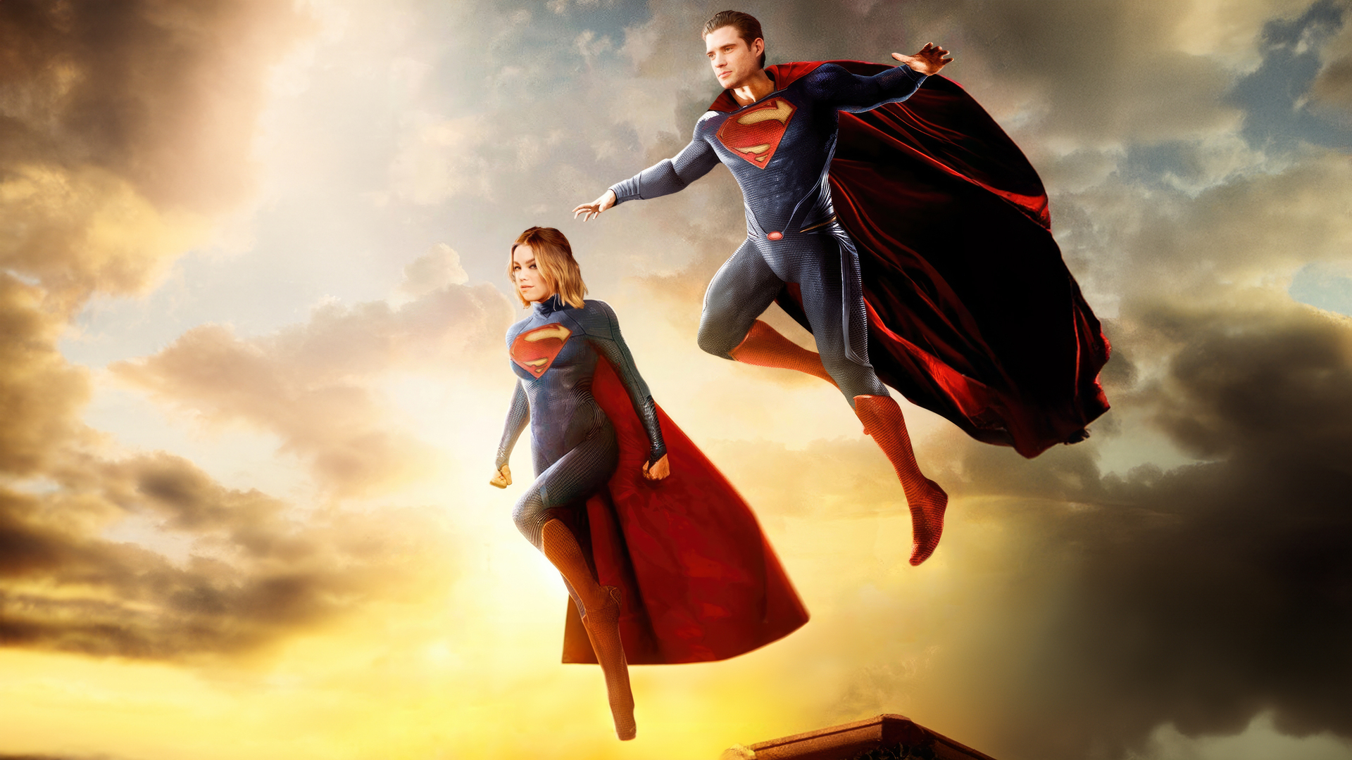 Superman And Supergirl Blast From The Past Wallpaper