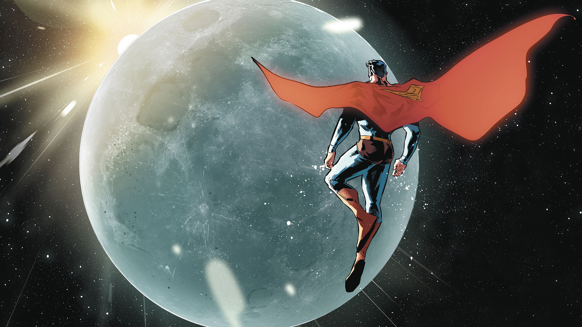 Superman Comicart Wallpaper