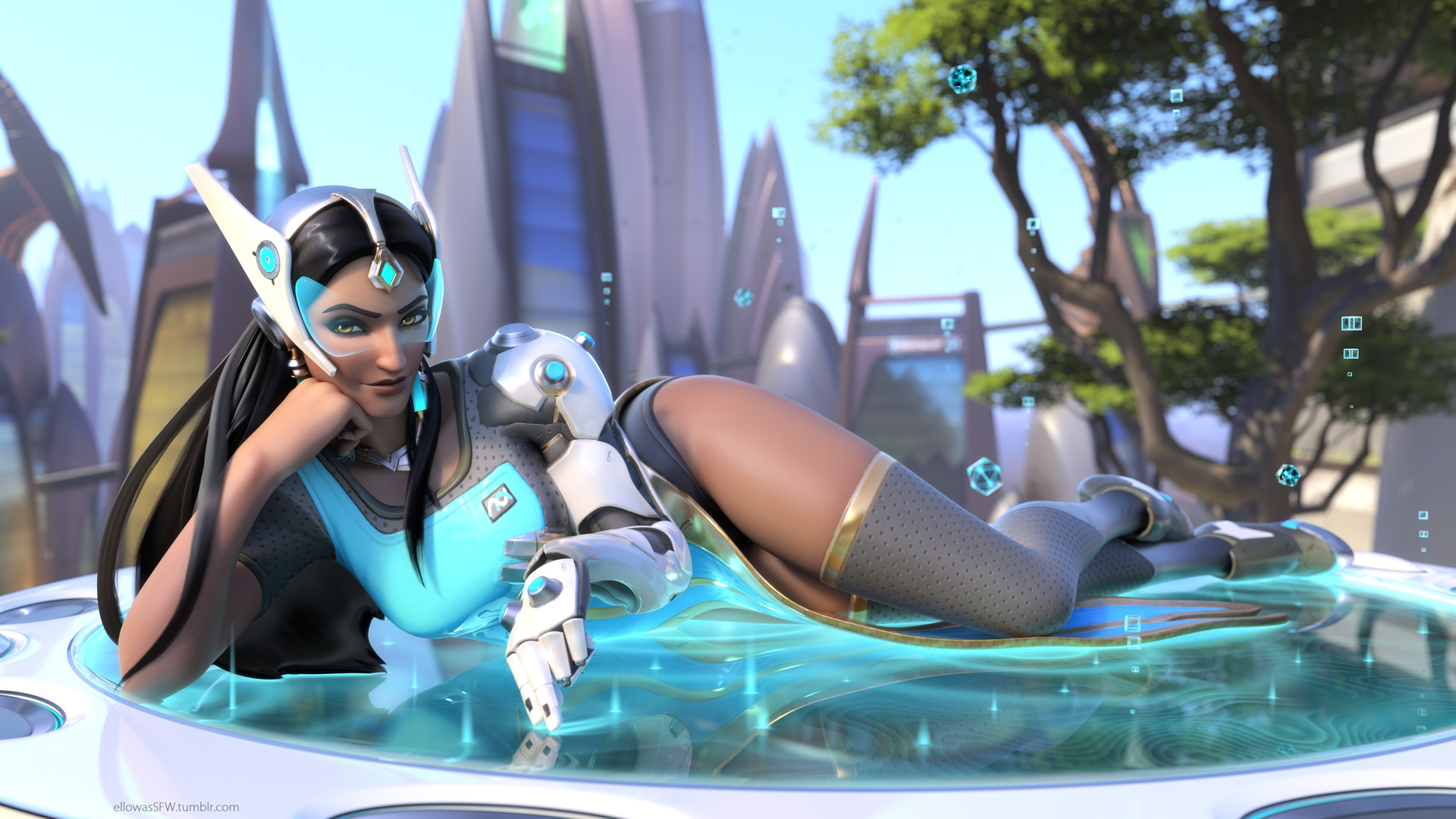 Symmetra Overwatch Artwork Wallpaper