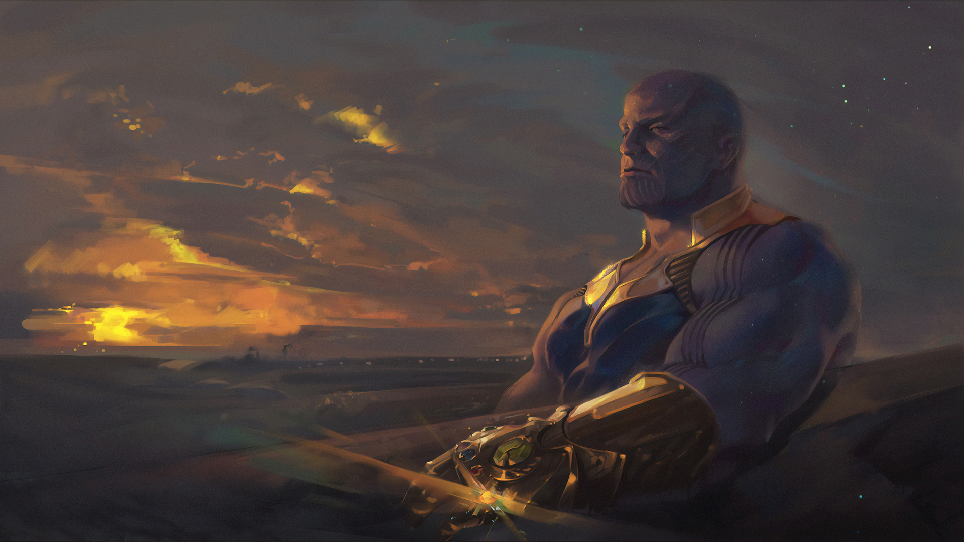 Thanos New 4k Arts Wallpaper