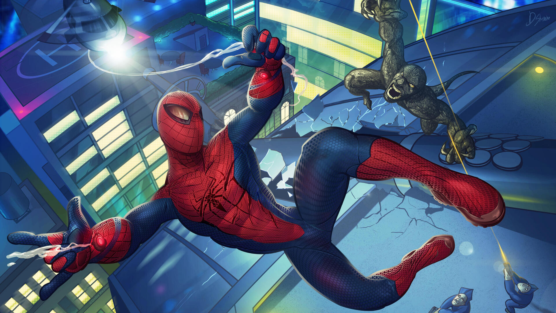 The Amazing Spider Man Art Wallpaper