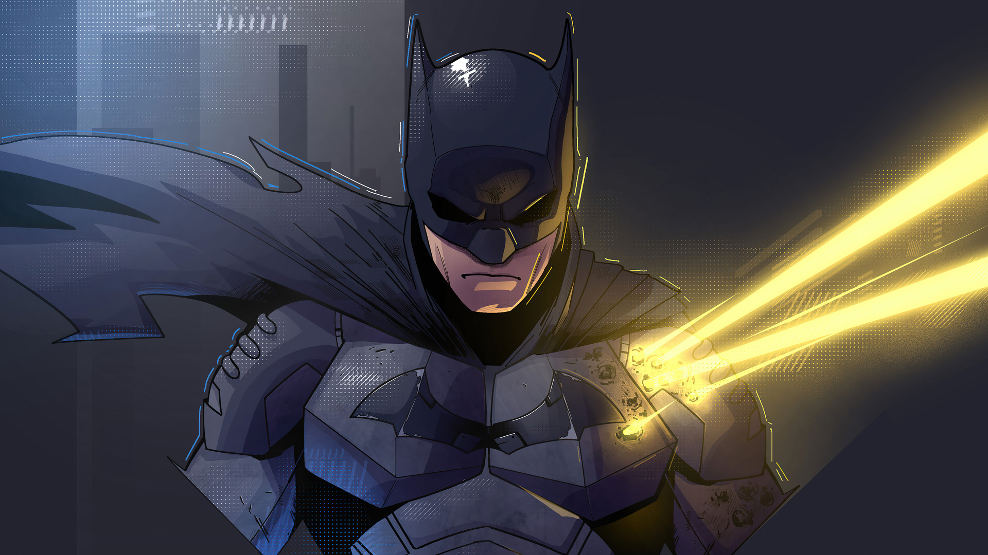 The Batman Character Design Wallpaper