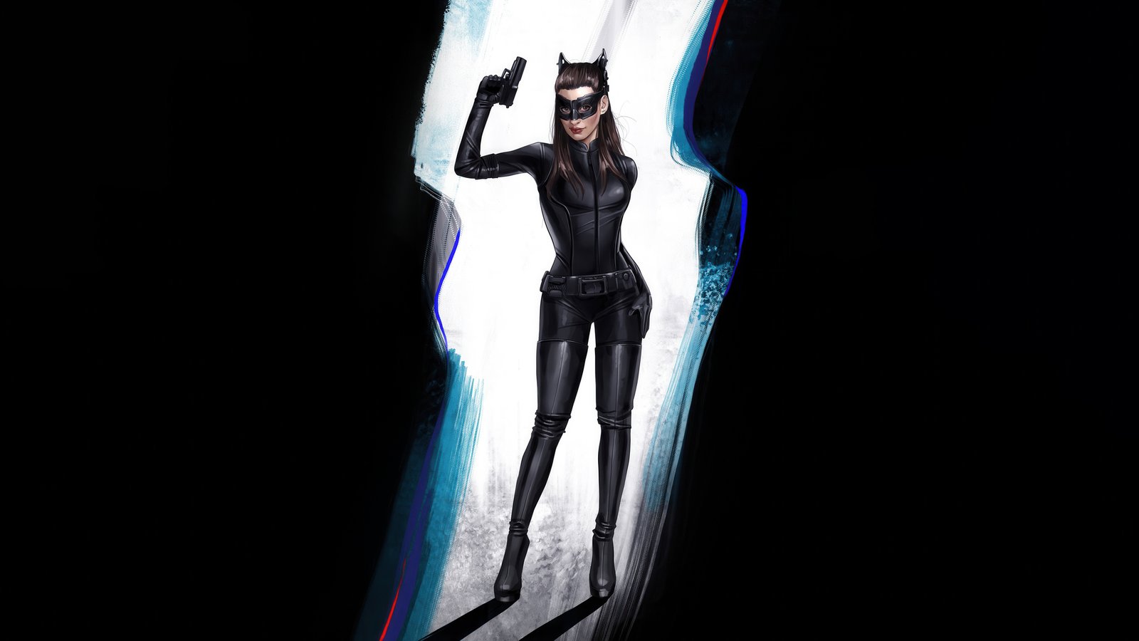 The Chaotic Catwoman Wallpaper