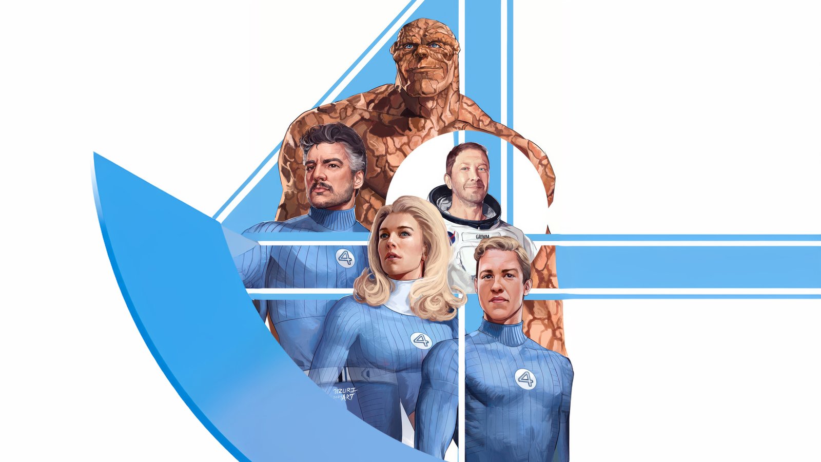 The Fantastic Four Fan Made Wallpaper