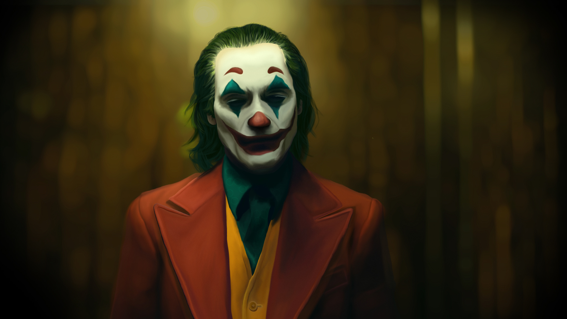 The Joker Joaquin Phoenix Art New Wallpaper