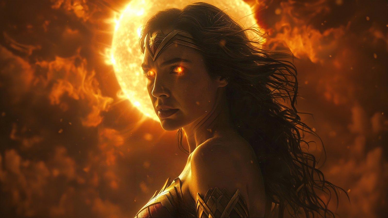 The Power Of Wonder Woman Wallpaper