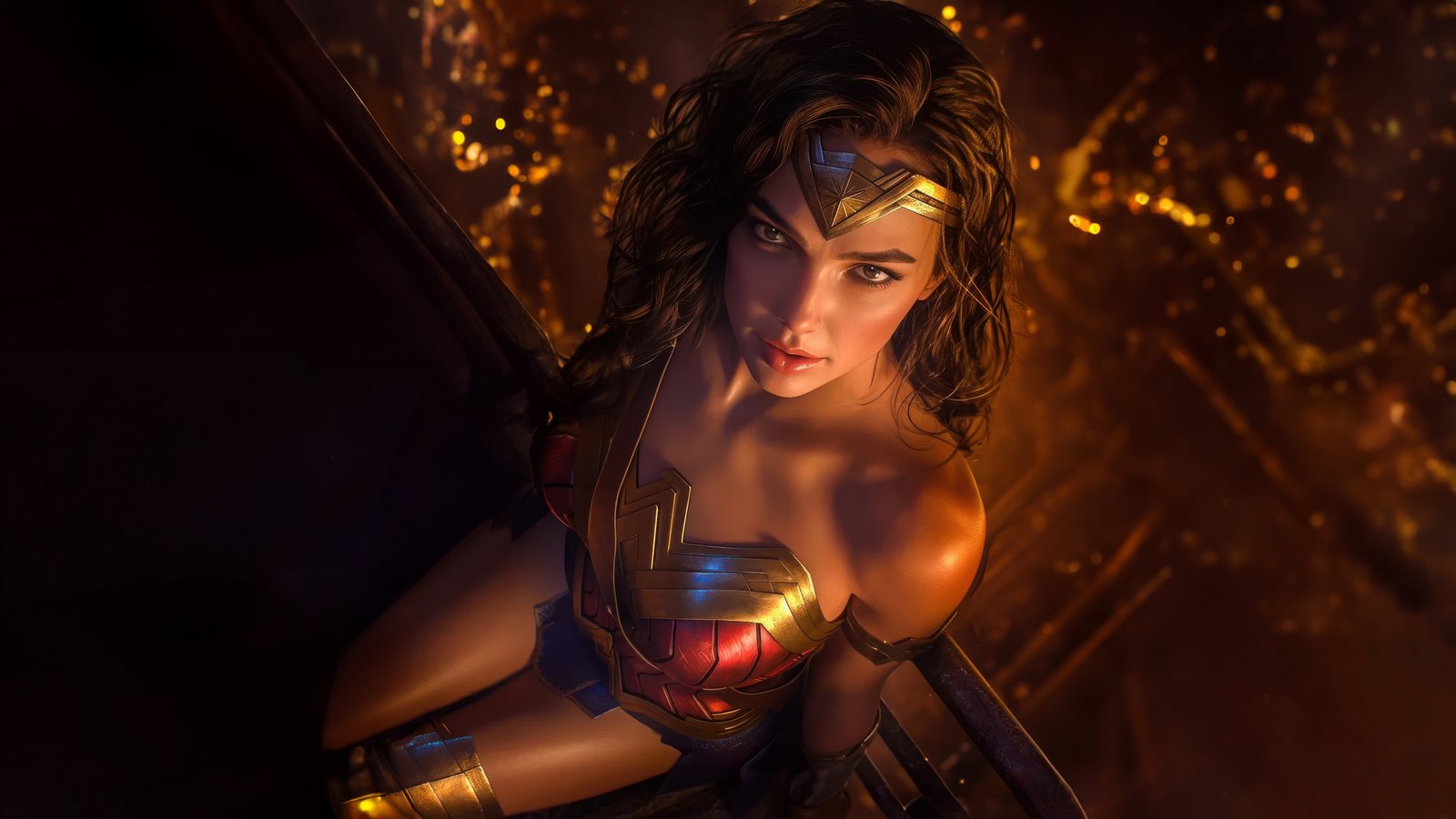 The Rise Of Wonder Woman Wallpaper