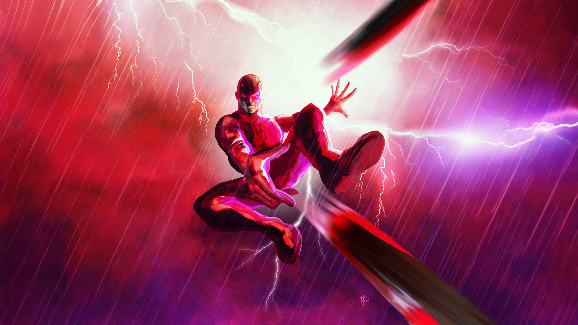 The Strength Of Daredevil Wallpaper