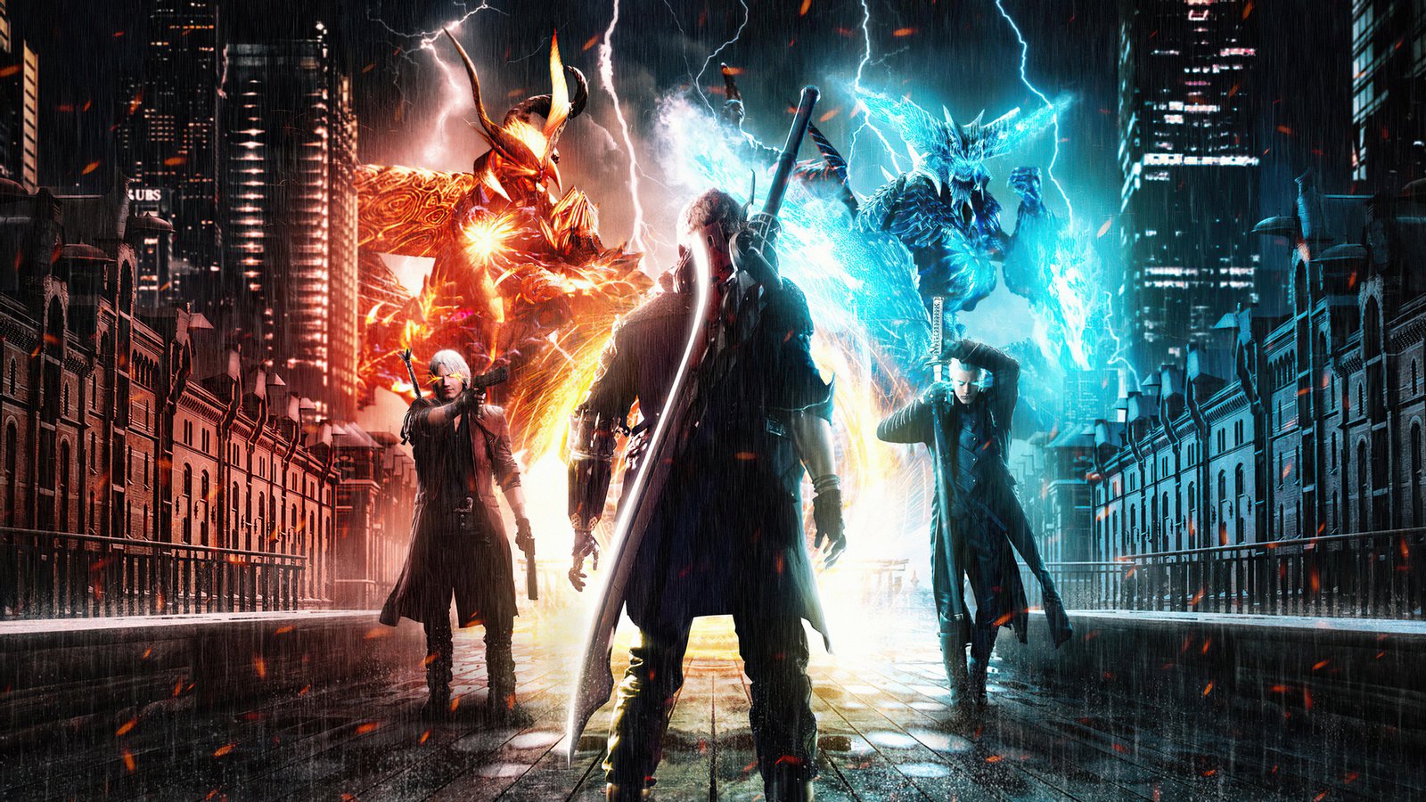 The Swordsman Son Devil May Cry 5 4k Wallpaper