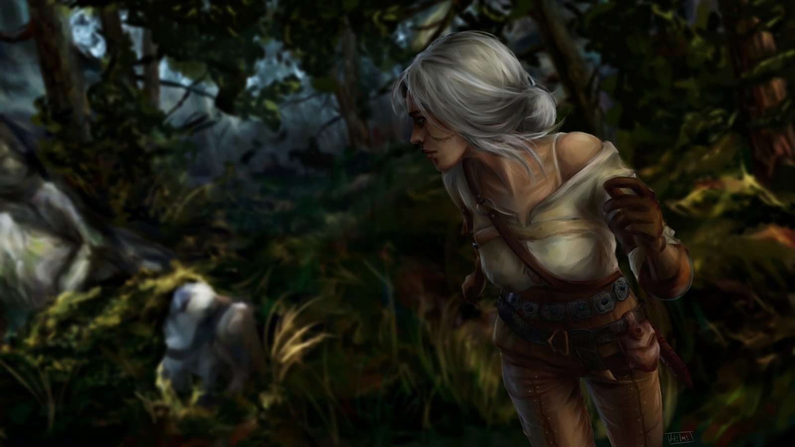 The Witcher 3 Wild Hunt Cirilla Wallpaper