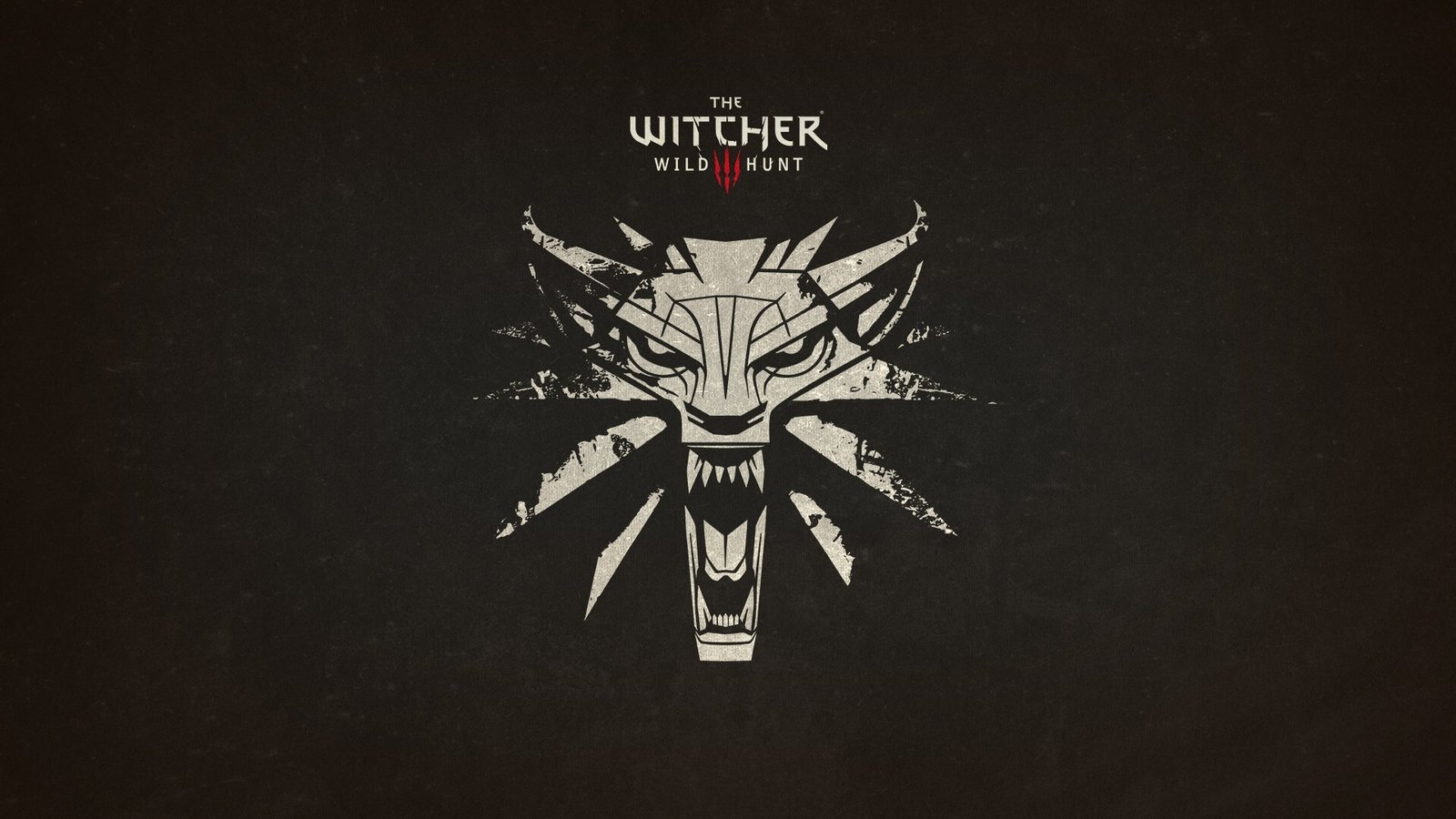 The Witcher 3 Wild Hunt Logo Wallpaper