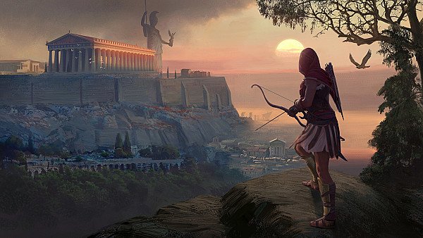 2018 Assassins Creed Odyssey Game 4k - hdwallpaper4k