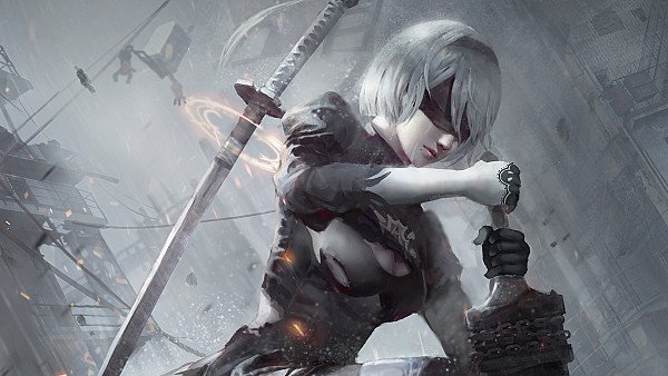 2020 2b Nier Fanart Artwork - hdwallpaper4k