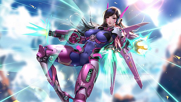 2020 Dva Overwatch Artwork 4k - hdwallpaper4k