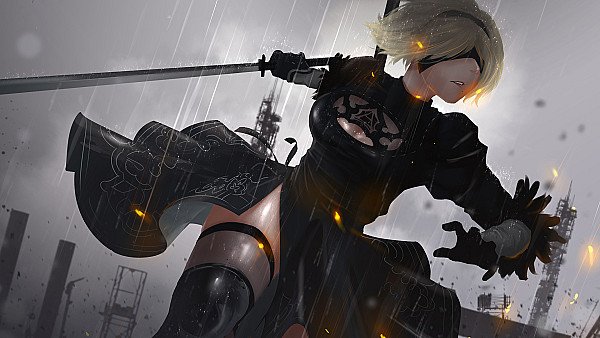 2B NieR Automata 8k - hdwallpaper4k