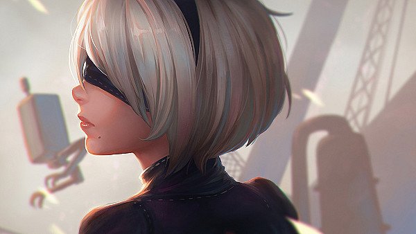 2B Nier Automata Artwork wallpaper