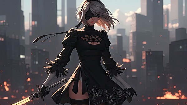 2b Nier Automata Reckless - hdwallpaper4k