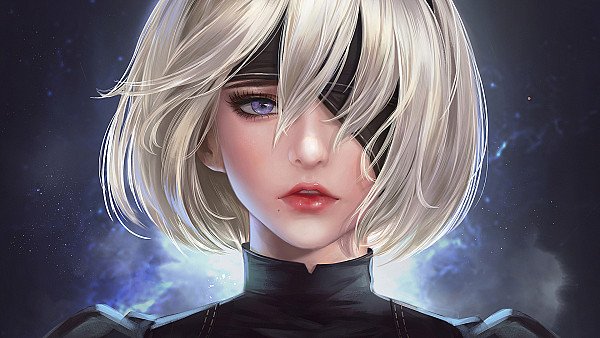 2b Nier Fanart 4k Art - hdwallpaper4k