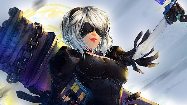 2b Nier Fanart - hdwallpaper4k