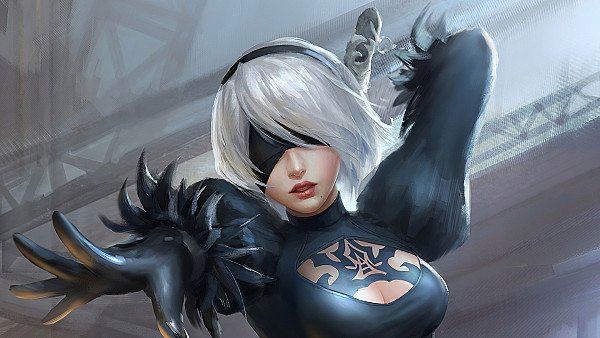 2b Nier Fanart4k - hdwallpaper4k